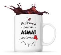 Tasse Petit Mug D'un Asmat Adoré Idée Tasse Cadeau Travail Boulot Métier Départ Retraite Collègue Homme Anniversaire Noël