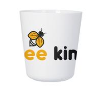 Tasse Plastique Incassable Enfant et Adulte - Bee Kind Écologie Environnement Bio Diversité - Mug Polymère Résistante aux Chocs - Idéal Maison, École, Camping et Pique-Nique - Imprimé en France