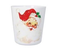 Tasse Plastique Incassable Enfant et Adulte - Dessin Pere Noel Houx Vintage Retro Santa Claus 50's - Mug Polymère Résistante aux Chocs - Idéal Maison, École, Camping et Pique-Nique - Imprimé en France
