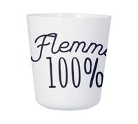 Tasse Plastique Incassable Enfant et Adulte - Flemme 100% Chill Ennui Relax Vacances - Mug Polymère Résistante aux Chocs - Idéal Maison, École, Camping et Pique-Nique - Imprimé en France