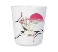 Tasse Plastique Incassable Enfant et Adulte - Grue du Japon Oiseau Asie Faune Sakura - Mug Polymère Résistante aux Chocs - Idéal Maison, École, Camping et Pique-Nique - Imprimé en France