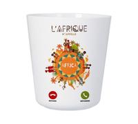 Tasse Plastique Incassable Enfant et Adulte - L'Afrique M'Appelle Voyage Passion Culture - Mug Polymère Résistante aux Chocs - Idéal Maison, École, Camping et Pique-Nique - Imprimé en France