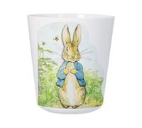 Tasse Plastique Incassable Enfant et Adulte - Petter Rabbit Dans Son Jardin Pierre Lapin Illustration Enfant Beatrice Potter - Mug Polymère Résistante aux Chocs - Idéal Maison, École, Camping et