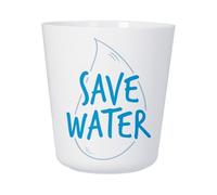 Tasse Plastique Incassable Enfant et Adulte - Save water Écologie Environnement Bio Diversité - Mug Polymère Résistante aux Chocs - Idéal Maison, École, Camping et Pique-Nique - Imprimé en France