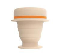 Tasse pliable en silicone, tasse pliante portable - Tasse d'hydratation pliante portative extérieure - Nouveauté Drinkware lait eau café et thé tasse à boire compacte pour le brossage des dents, la ra