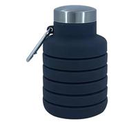 Tasse Pliante en Silicone, Tasse Extensible Portative de 500 Ml pour les Sports de Voyage de Camping en Plein Air (GREY)