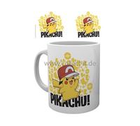 Tasse Pokémon - Pikachu avec chapeau Ash