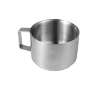 Tasse portable en acier inoxydable avec isolation sous vide double couche pour thé chaud, eau froide et boissons énergisantes 100 ml