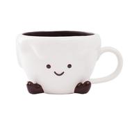 Tasse pour amateurs de café - Tasse à eau mignonne, tasse à thé en céramique | Tasse à café en céramique mignonne avec nuage de lait de dessin animé pour femme, mère, enfant, enseignant, meilleur ami