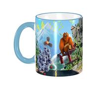 Tasse pour Grizzy et les Lemmings 330 ml tasse en céramique fine avec finition glaçure impeccable tasse à thé pour l'anniversaire d'un ami