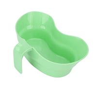 Tasse pour lavabo à vomissement, tasse de rince-bouche de lit, bac à vomissement, bac à vomissement, poignée pour bol de grand diamètre, bassin à vomissements pour brosse à dents