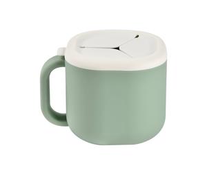 Tasse pour le goûter en silicone vert TU