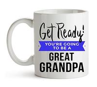Tasse Prépare-toi, tu vas être génial Mug Hommes 2 pièces | Rillant Tazza per Tè o Caffè Robuste Tazzine Caffe Famille Bureau