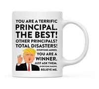 Tasse Président principal Trump Tasse à cafe Maman Lot de 2-330ml | Rillant Mugs Robuste Tasses Saint-Valentin Entreprise
