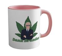 Tasse Présidente, Président - Tasse en céramique de 350 ml avec design président,Tasse à eau lavable au lave-vaisselle pour les voyages, Noël pour les amateurs de café