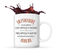 Tasse Psychiatre aussi génial | Idée Mug Cadeau Travail Métier Départ Retraite Collègue Anniversaire Noël