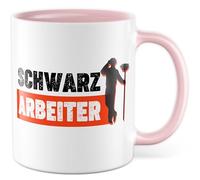 Tasse ramoneur - Cadeau noir - Tasse à café - Balayeur de cheminée - Jeu de mots - Humour - Blague - Travail - Collège - Idée cadeau - Tasse à café de Noël