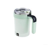 Tasse rechargeable avec mélangeur automatique avec affichage de la température en temps réel, pour café, thé, chocolat chaud, pour anniversaire, Noël, café, bar, bureau, cadeaux pour tout le monde