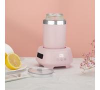 Tasse Réfrigérante Électrique, Refroidisseur De Boissons Chaudes Et Froides, Machine À Boissons Froides Rapide La Maison Et Le Bureau, Pour Cola Bière Vin Canette,Pink-320cm