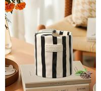 Tasse rétro à rayures en céramique peinte à la main - Résistante à la chaleur - Antidérapante - Pour lait, café, jus, latte, boissons chaudes et froides - Cadeau de Saint-Valentin - Fête des mères