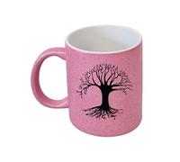 Tasse rose en céramique Arbre de Vie par Cbkreation