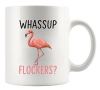 Tasse Salut les Flockers Tasse A Cafe Souvenir 2 pièces / 330 ml | Robuste Tasses à cafe Léger Tasses A Cafe Anniversaire éVéNement