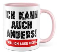 Tasse Sarcasme Cadeau Je peux aussi Différer! Will ich aber nicht, Tasse à café Ironie Humour Drôle Ami Petite Amie Collège Idée Cadeau Travail Bureau Tasse à café