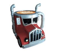 Tasse semi-remorque - Tasse en forme de camion, gobelet portable amusant pour café, thé, lait | Récipient à boisson innovant pour latte, chocolat chaud, jus, smoothies, bureau, cuisine, maison, voyage