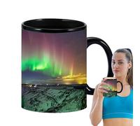 Tasse sensible à la chaleur | Tasse à café en céramique à changement de