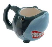 Puckator Tasse en forme de requin Gris