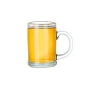 Tasse simple, exquise, pratique et très grande capacité, en verre résistant à la chaleur, à large ouverture avec poignée Benny - 360 ml