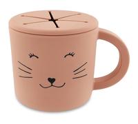 Tasse Snack Silicone Mrs Cat - Beige Beige