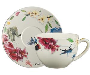 Tasse & soucoupe jumbo ROUTE DES INDES
