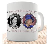 Tasse souvenir de la Reine Elizabeth II, souvenir créatif 1952-2022, souvenir de sa majesté tasse de mémoire Remembrance Her Majesty Rememorque Ma'am