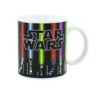Tasse Star Wars avec Sabre Laser Qui Change de Couleur au Contact de la Chaleur - Multicolore