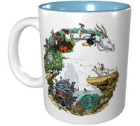 Tasse - STUDIO GHIBLI - 330 ml - Porcelaine - Couleur blanche - Compatible lave-vaisselle