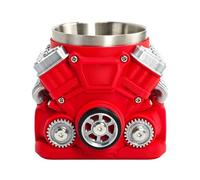 Tasse sur le thème du moteur - Tasse rétro sur le thème du moteur avec poignée, tasse à thé fantaisie | pour homme, père, amateur de voiture, café, thé, lait, bureau, chambre, maison