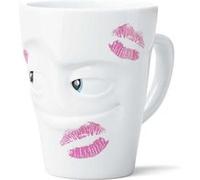 Tasse Tassen Bisou Movie Édition yeux bleus 350 ml BLANC