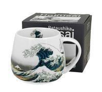 Tasse tonneau en porcelaine Hokusai 430 ml