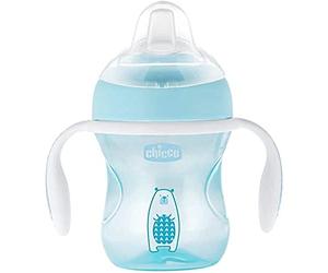 Tasse Transition bec souple silicone - x1 - bleu - 4m+ - Chicco