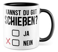 Tasse Travail Cadeau Peux-tu bien tirer ? Oui Non - Tasse à café Sarcasme Humour Drôle collègue Homme Idée Cadeau Bureau Ami Tasse à café