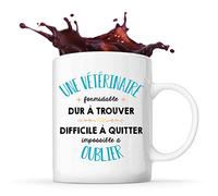 Tasse Une Vétérinaire Formidable blanc | Mug cadeau amie collègue de travail, départ retraite