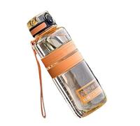 tasse, WATER CUP le Grand Bol d'eau Portable Anti-Fuite Anti-Choc en Plastique Mâle et Femelle Fitness Sport Bouilloire Enfants de l'école Primaire dans la Tasse d'été 1000Ml(The orange)