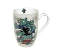 Tasse XL en porcelaine Chat plantes 490 ml