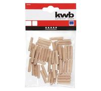 KWB Cheville à bois 028200 40 x 10 mm 30 pièces