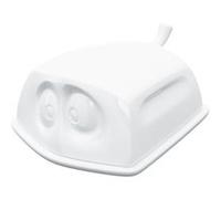 TASSEN Beurrier Cocon Humeur Tassen - fabriqué en Allemagne - Hauteur 6.5 cm - Longueur 15.5 cm - Largeur 13 cm BLANC G