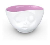 TASSEN Grand bol en porcelaine hôtelière Tassen bisou intérieur rose Blanc G