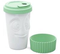 TASSEN Mug To Go en porcelaine blanche - 400 ml BLANC G
