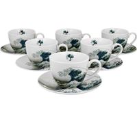 Tassen set Hokusai La Grande Vague 250 ml 6 stucke