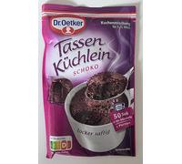 Tassenküchlein Schoko - Mug cakes chocolat - Pour délicieux gâteaux, pains et dessert maison pour des recettes gourmandes - Compatible avec oetker - 55 g